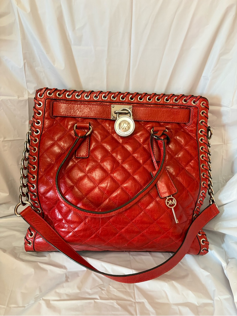 Michael Kors Hippie Grommet Hamilton Satchel